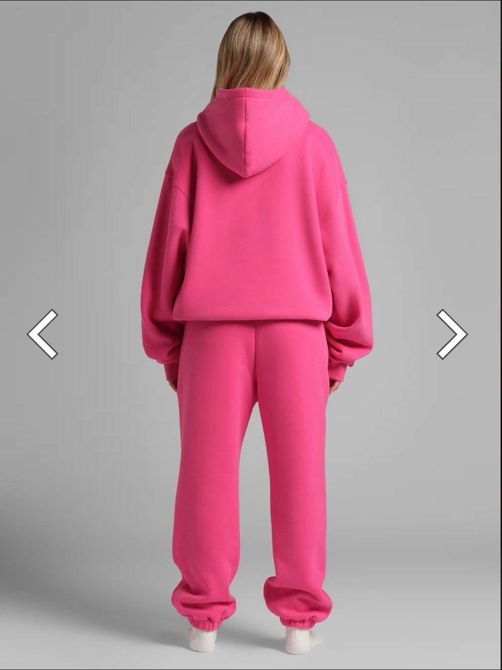 Comfrt Minimalist Hoodie - Hot Pink - 2XL - Picture 6 of 6